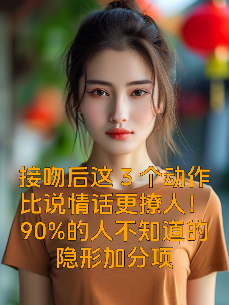 接吻后这3个动作，比说情话更撩人！90%的人不知道的隐形加分项