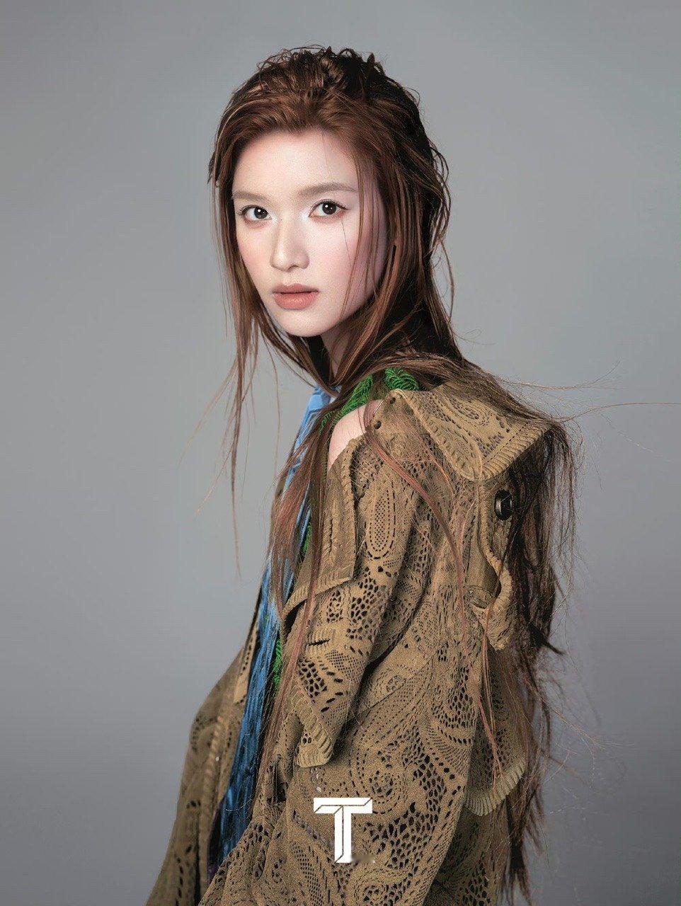 张婧仪橘发张婧仪橘发造型我要成为张婧仪梦女了！帅疯了