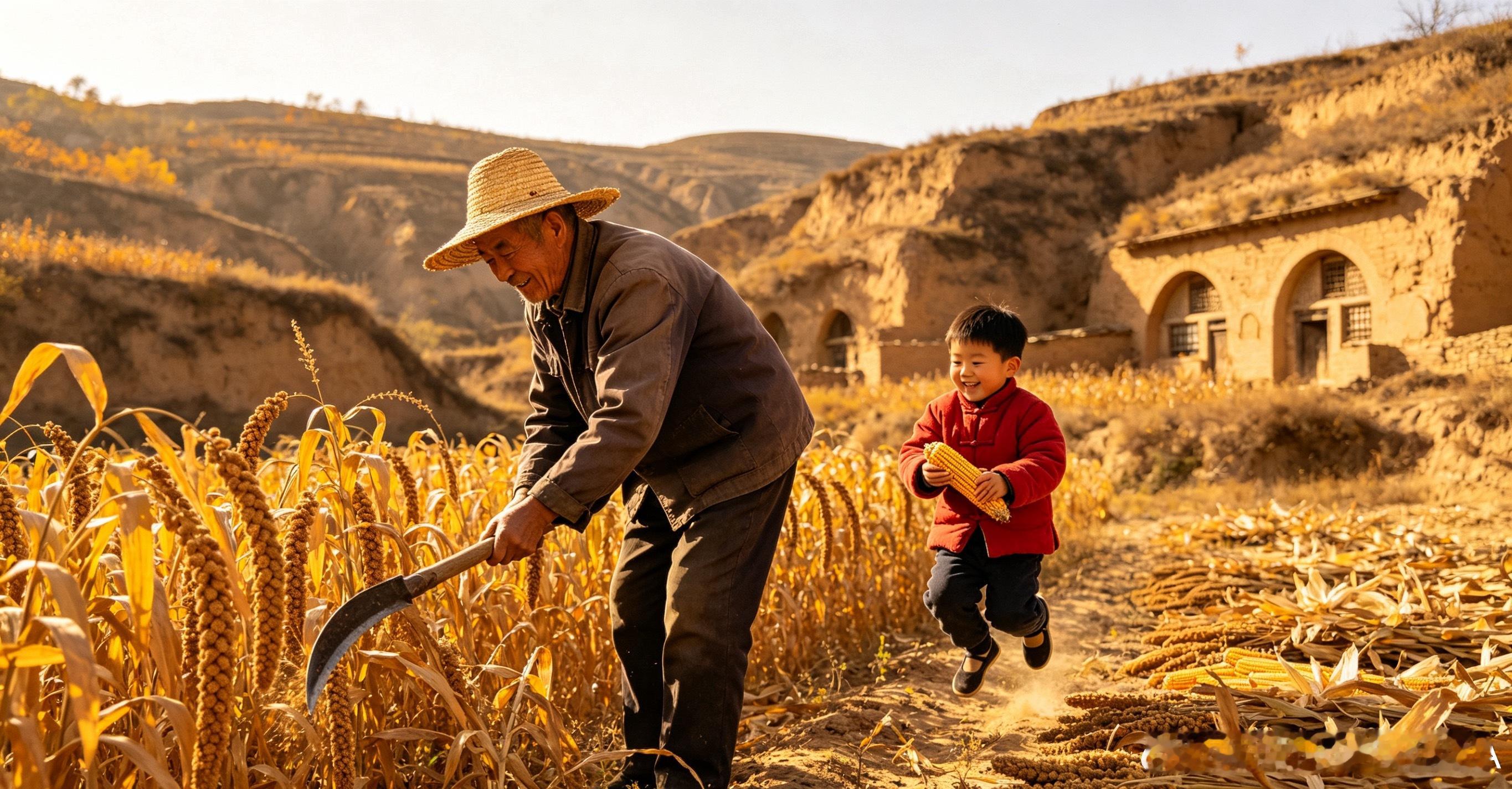 微小说大赛迷你短篇《塬上的窑》黄土高原的风，刮了一辈子，把连绵的塬吹得沟壑纵横