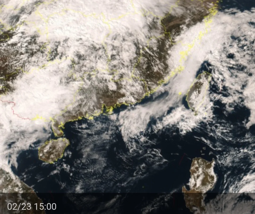 广东阴雨~湿度增加，周五~周日局部有春雷