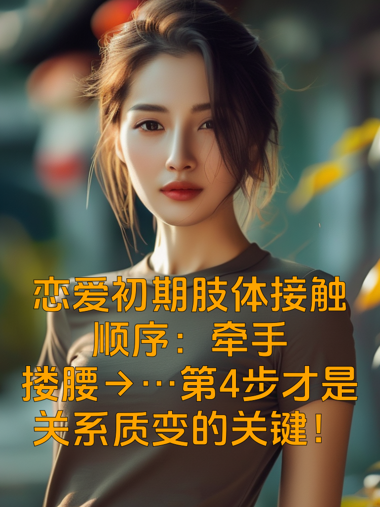 恋爱初期肢体接触顺序：牵手→搂腰→…第4步才是关系质变的关键！