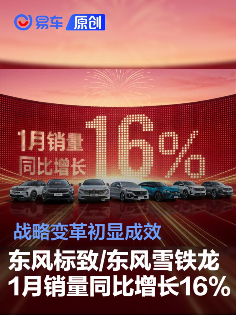 东风标致/雪铁龙1月销量暴涨16% 战略转型成效显著