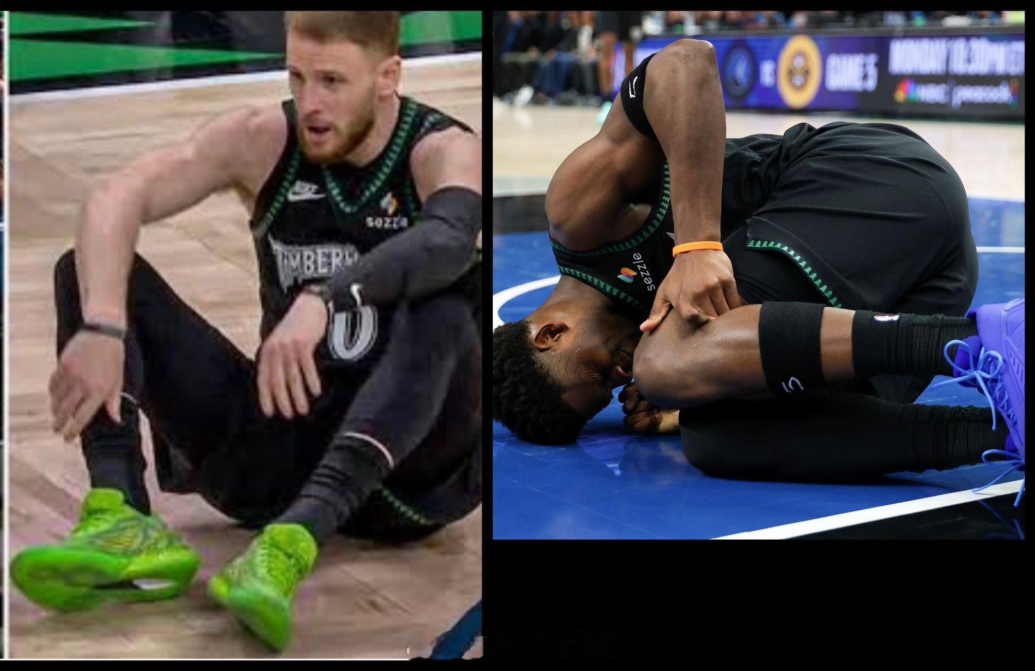 森林狼这个队完美诠释了队名🐺，头狼倒下，群狼撕咬，瑞斯拜森林狼vs掘金森林狼拼