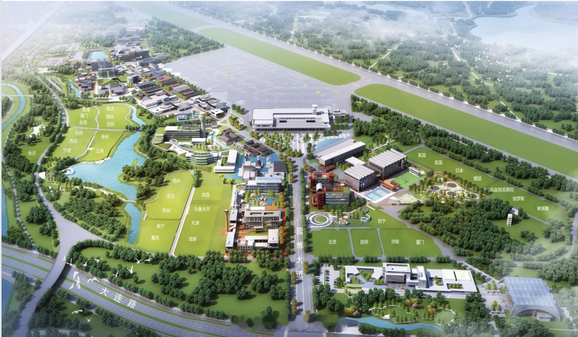 合肥园博园城市更新片区园博小镇项目--全国城市更新示范工程。项目已于2023年9