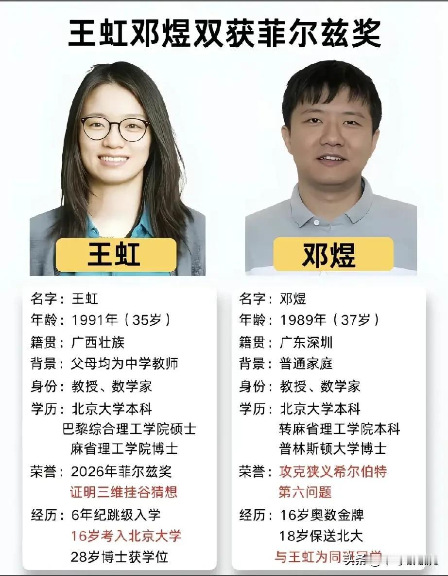 不得不说，两人这么高的智商，要是在一起，生出来的孩子，成就不敢想象啊！[赞][赞