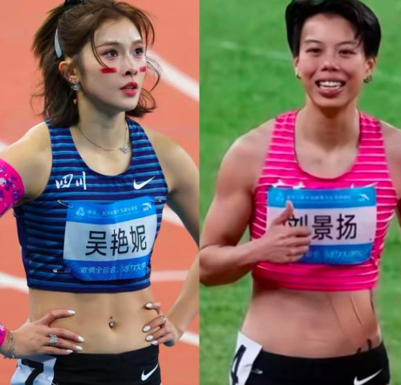 刘景扬这次100米跨栏夺冠，一点都不意外！去年全锦赛要不是跨栏打腿摔倒，她早该亮