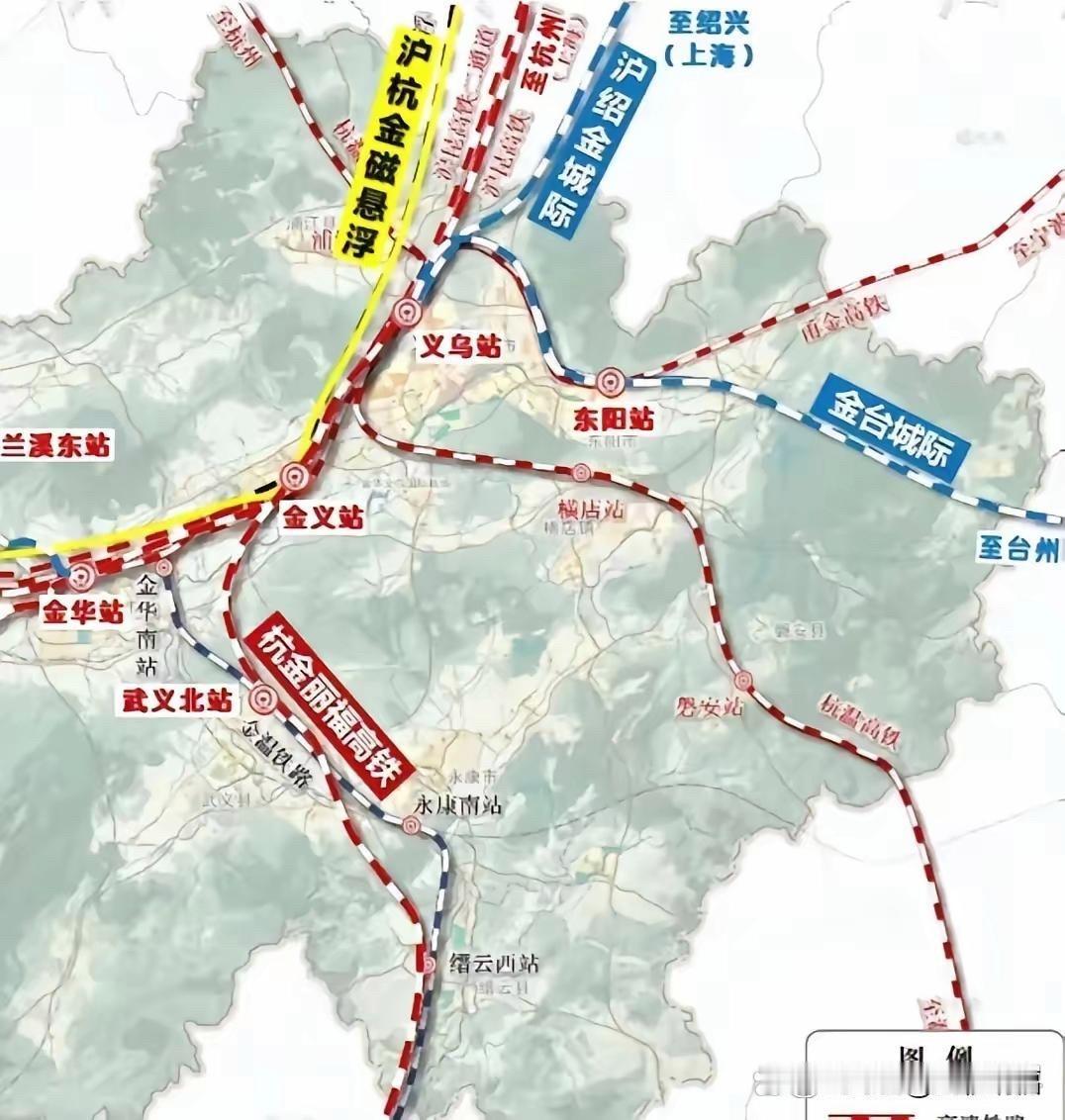 浙江这条时速350公里的金台高铁，到底走南线还是北线，现在还在掰扯，定线结果直接