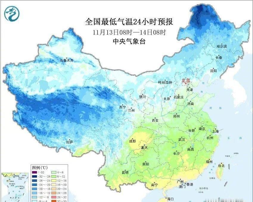 14至17日，寒潮将自北向南影响我国，北方和中东部大部地区气温将普遍下降6至10