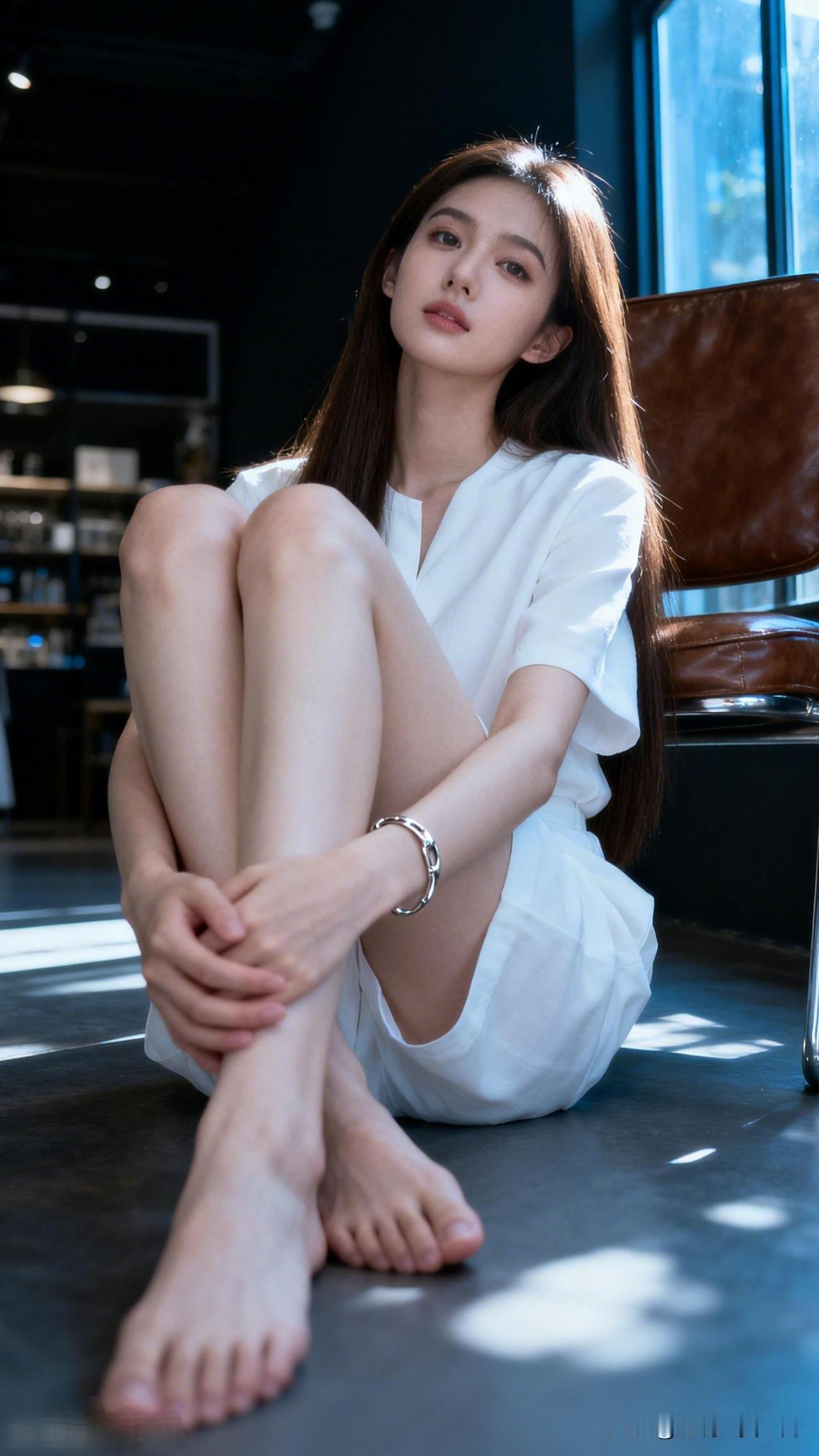 静坐窗前思，白衣映月华。你认为漂亮的女人什么时候最迷人冬日暖阳下，静坐享受宁静