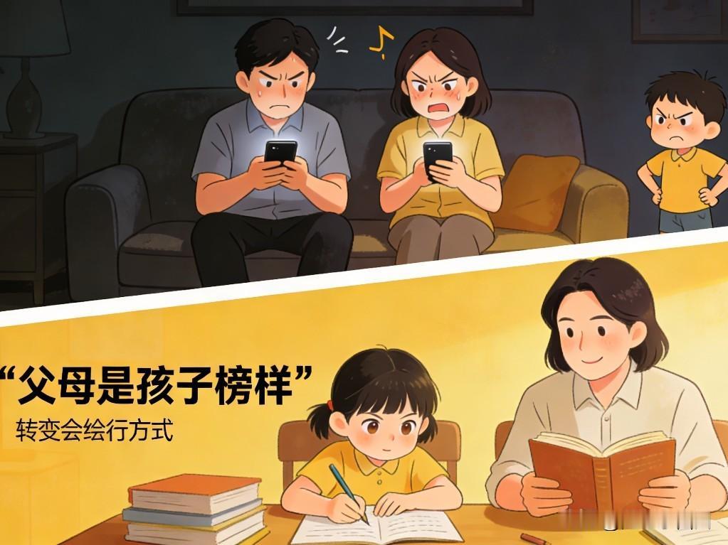 终于发现，自己的教育方式竟如此失败：管不住自己，却总想管孩子。我们催着孩子快