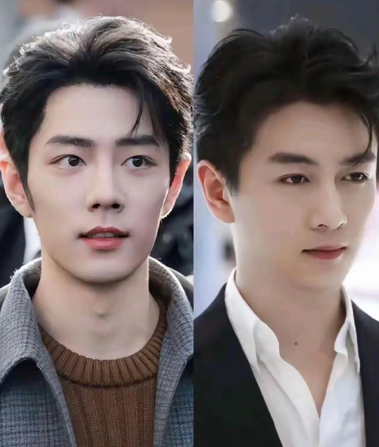 肖战曾被评为世界首帅，但把他和陈晓放在一起还是觉得陈晓看起来更有质感，真是没有比