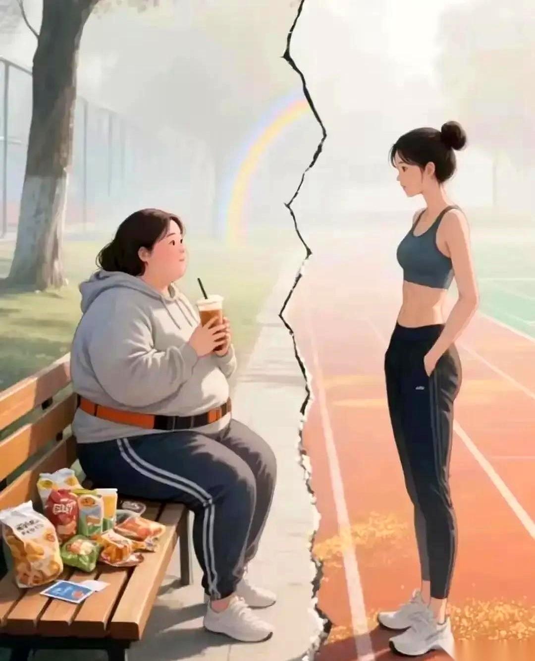 别再信什么“瘦了就年轻”的鬼话了。我告诉你，瘦得太快，脸垮得更快，法令纹比谁都