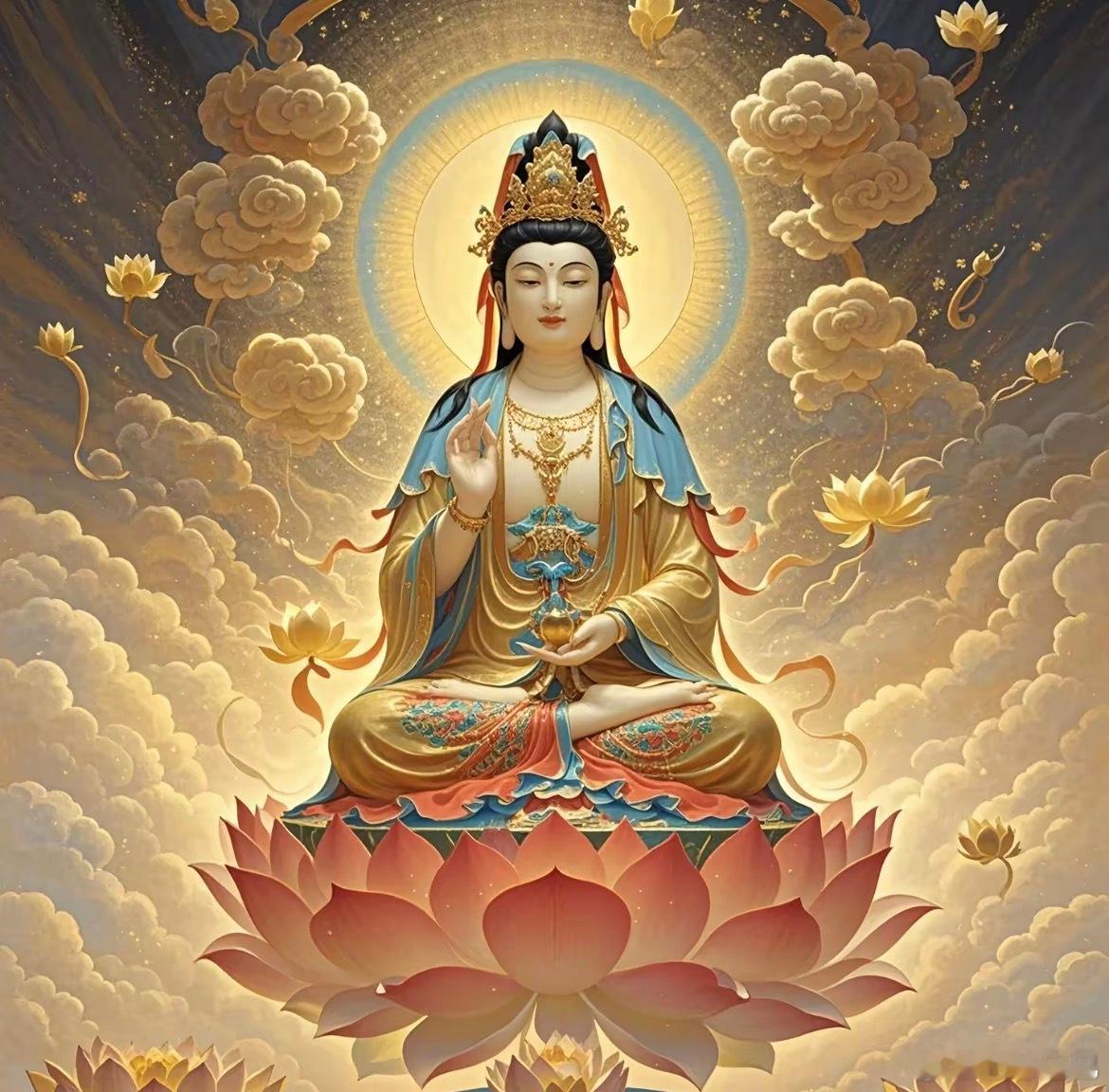 礼拜观音，近期霉运消散，贵人降临！​​​