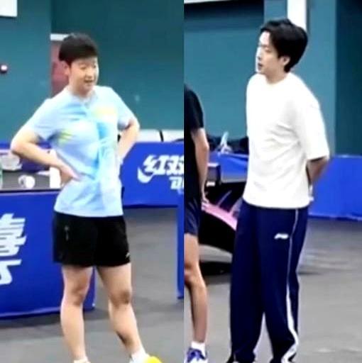 王楚钦承认，奥运夺冠路上，好几场球都是孙颖莎一个人扛着他打的。这可是国乒史