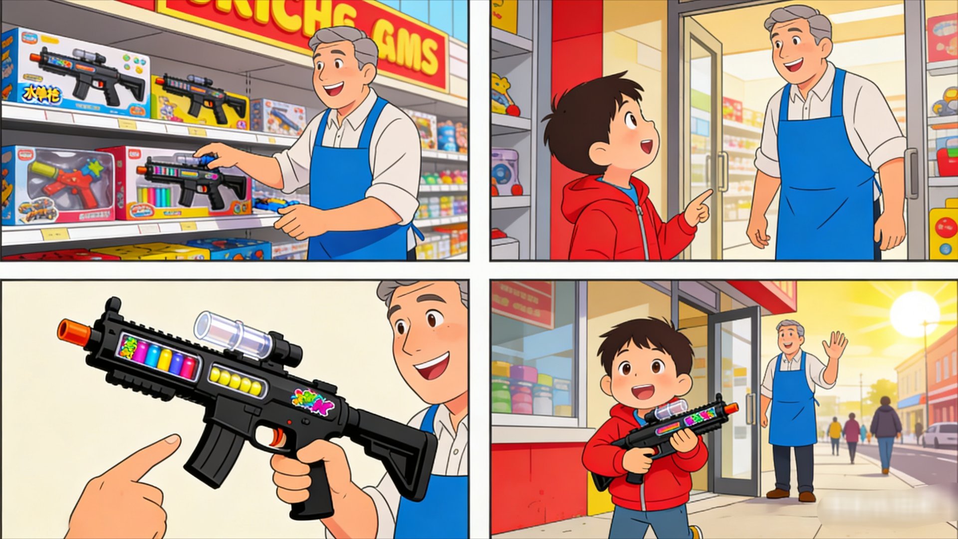 玩具店主回应卖水弹枪被羁押279天甘肃玩具店主聂鹏立、刘新因售卖水