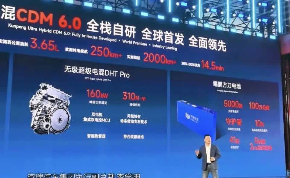 当奇瑞宣布续航突破2500公里后，燃油车干脆躺平算了！当很多人还在期待固态电池汽