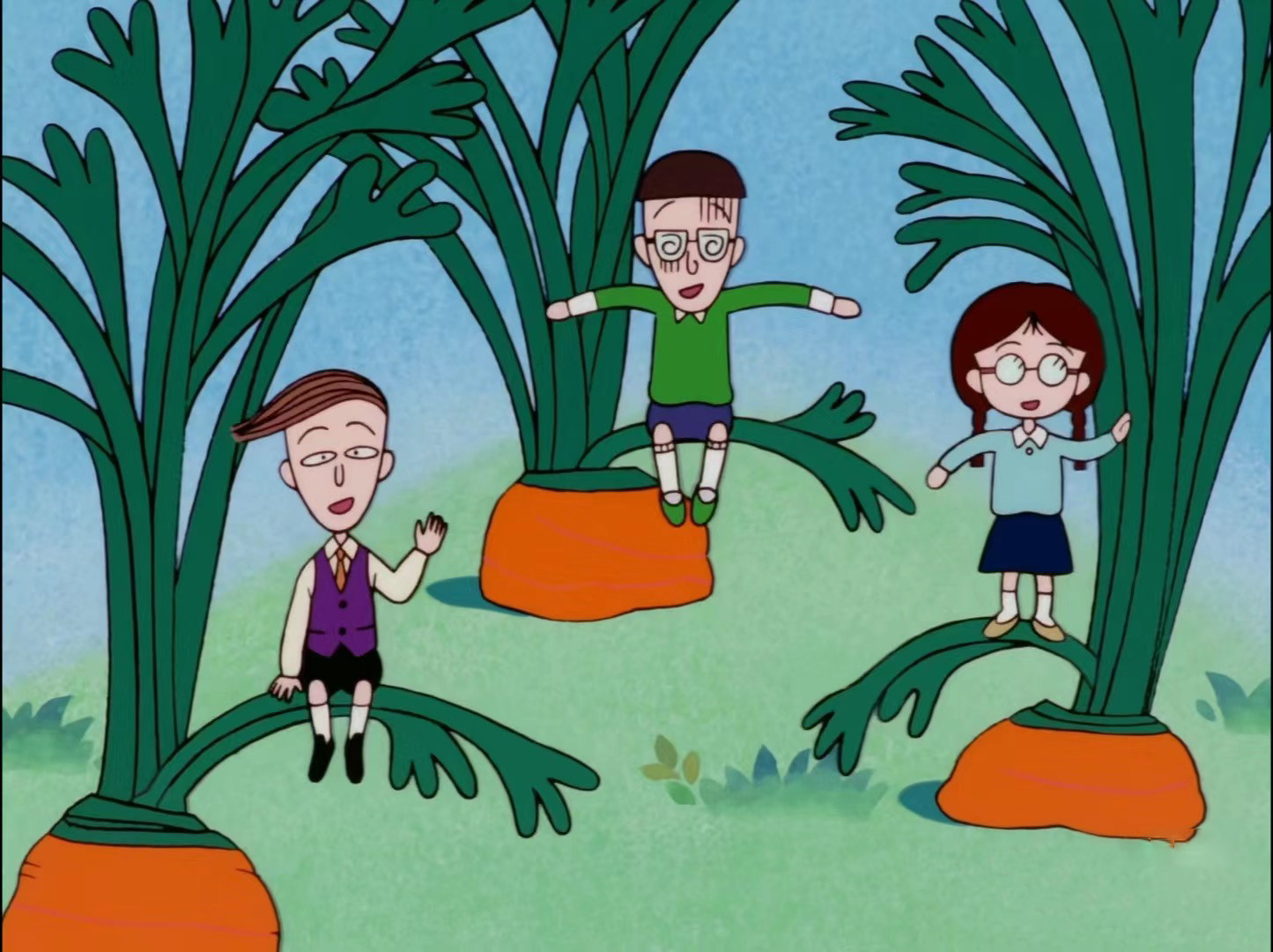 樱桃小丸子老画风