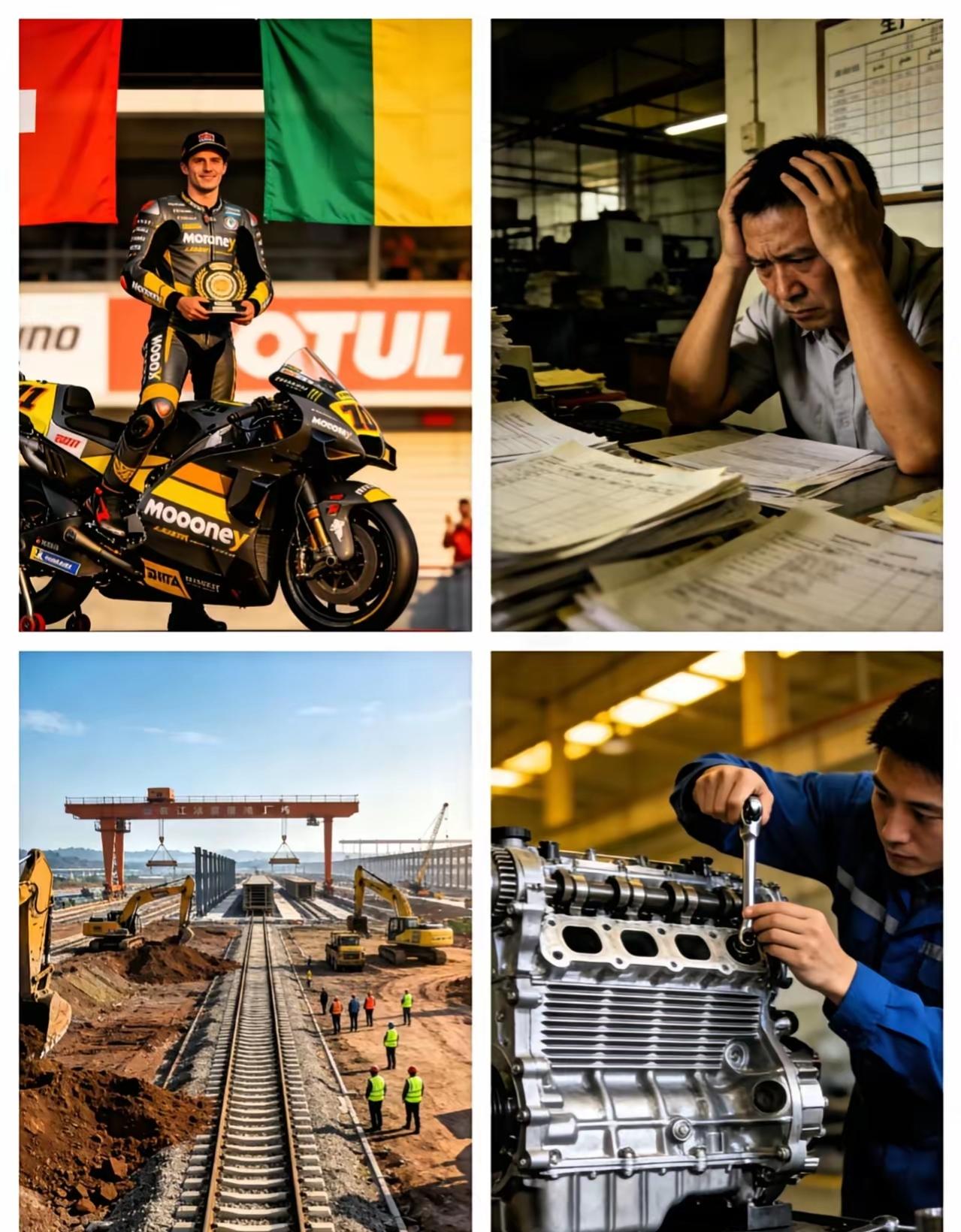 别人夺冠发奖金，张雪机车夺冠，差点把自家厂子干停摆。100多个小时狂收5543