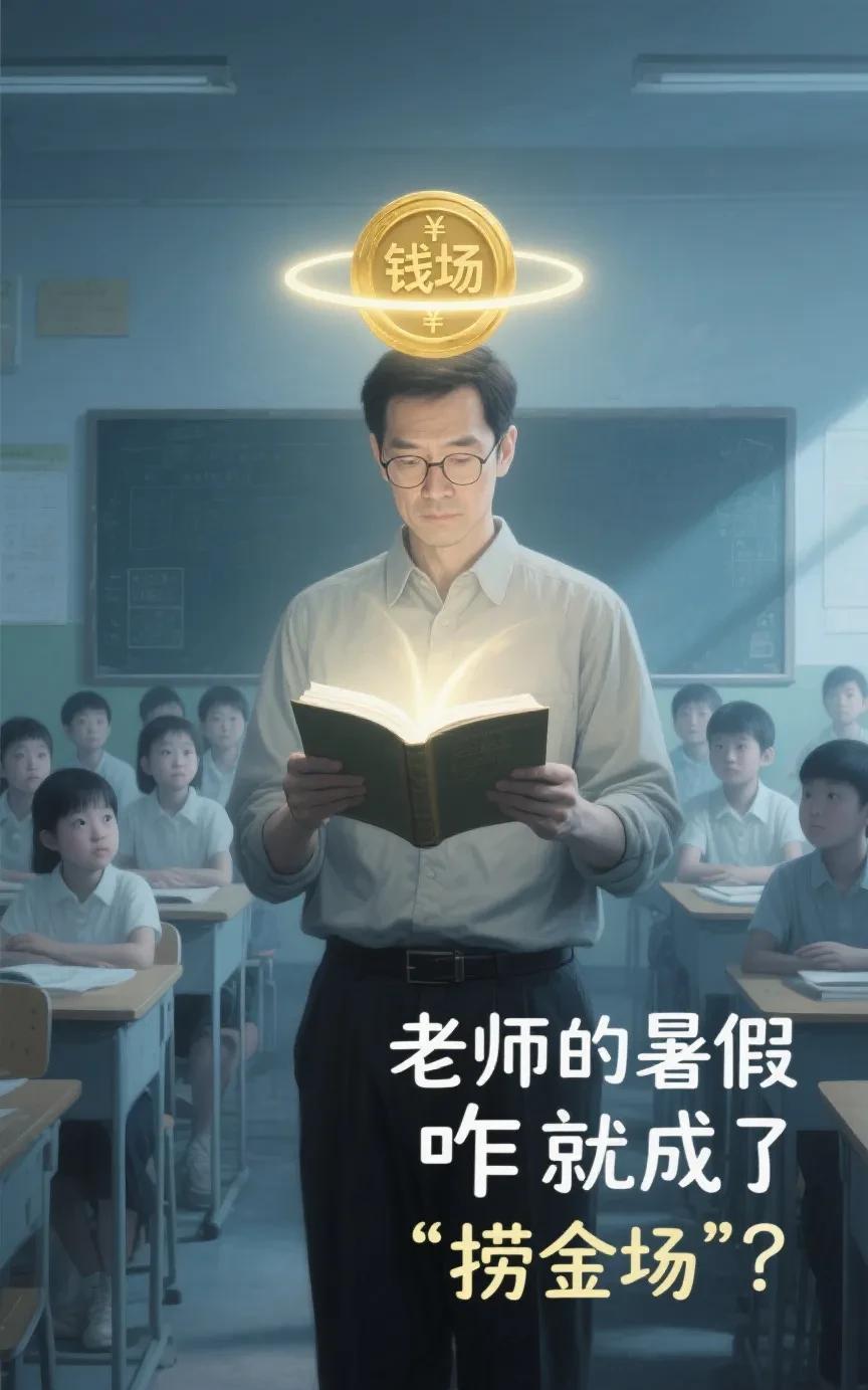 老师的暑假咋就成了“捞金场”？现如今，教师工资待遇是不高，但总算是“比上不足，