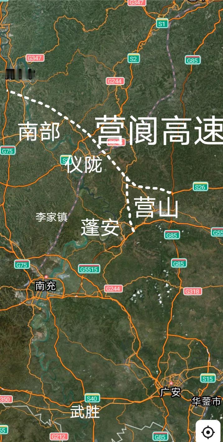 好消息，南充营山至阆中的营阆高速塘子山隧道已经顺利贯通，控制性工程阆中嘉陵江特大