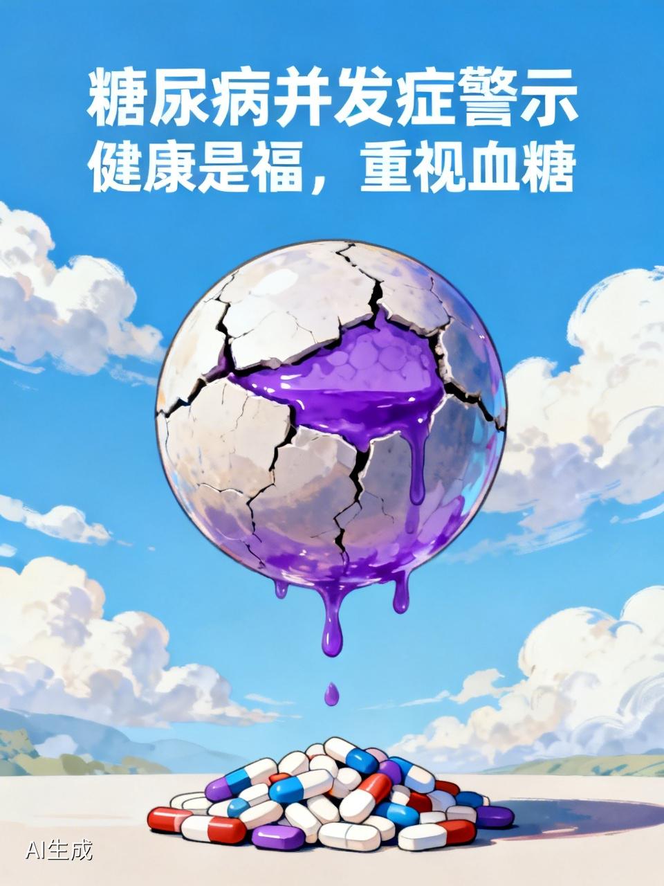 糖尿病的并发症究竟有多恐怖？我有一位年过七旬的亲戚。她四十岁时就查出血糖异常，却