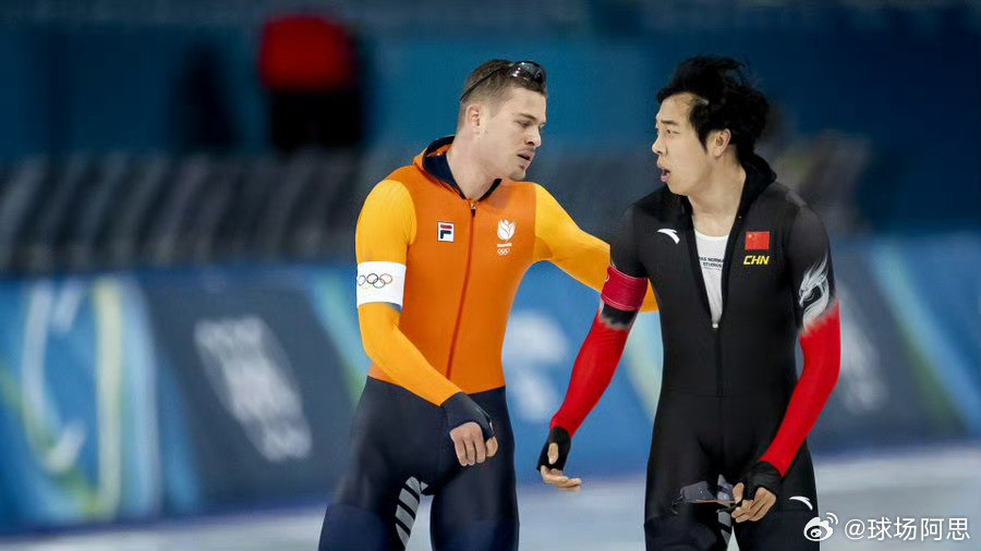廉子文被取消成绩米兰冬奥会速度滑冰男子1000米，中国选手廉子文第11组出发，