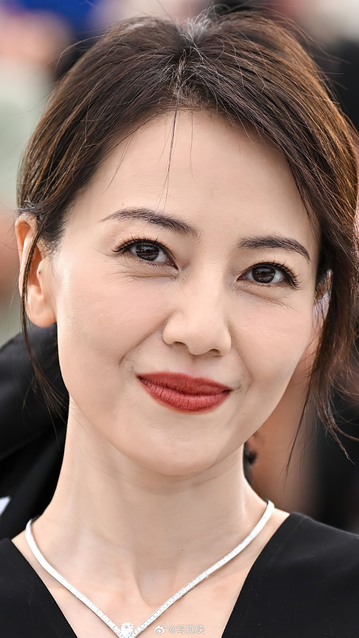 圆圆阿姨怼脸照