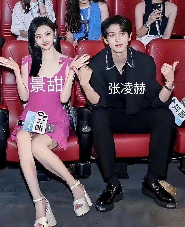 张凌赫证明了，女主长得好看还不行，要和自己有Cp感才能火。他和虞书欣还有景甜，赵