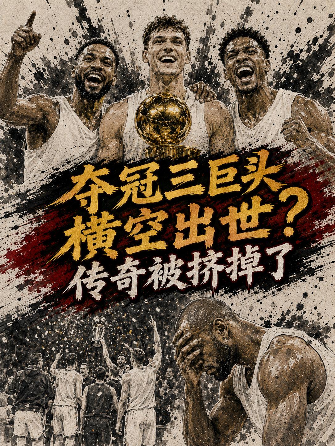 骑士队的三大巨头横空出世，詹姆斯注定无缘？当这个组合成功成型之后，他们显然就拥有