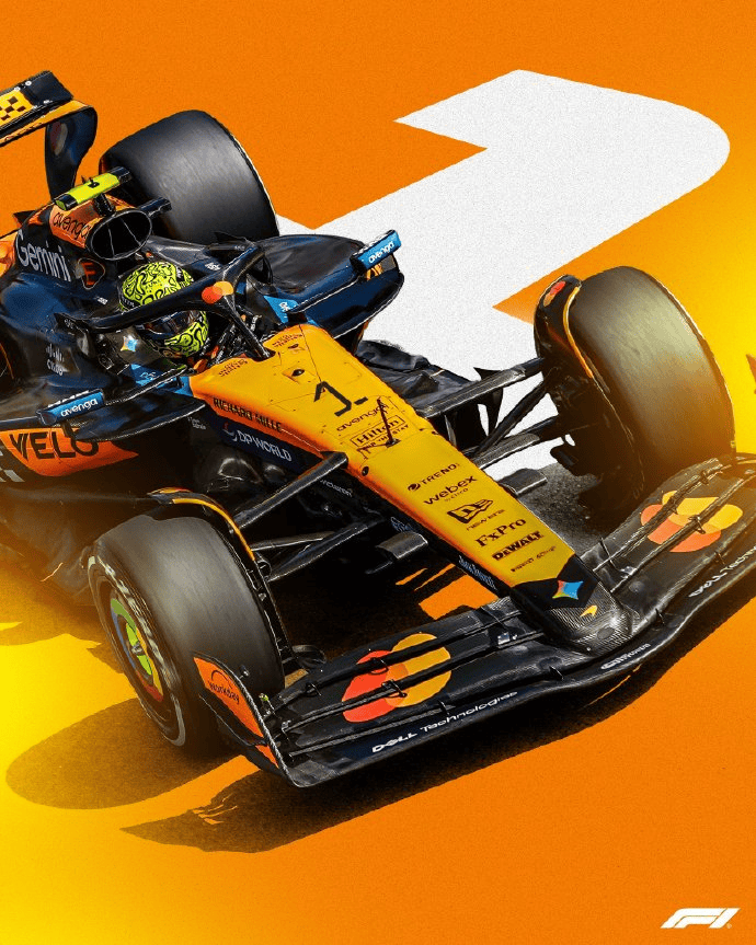 诺里斯确认将在下赛季将使用象征冠军的1号赛车号