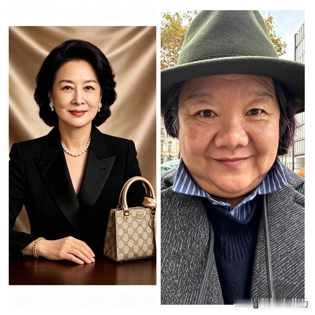 洪晃认识一位香港豪门老太太，这个老太太每次出现时，全身上下都非常奢华大牌，但老太