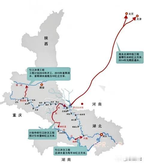 【中国陕西:“西南补汉”工程！】:①为了缓解关中平原缺水问题，国家启动了“引汉补