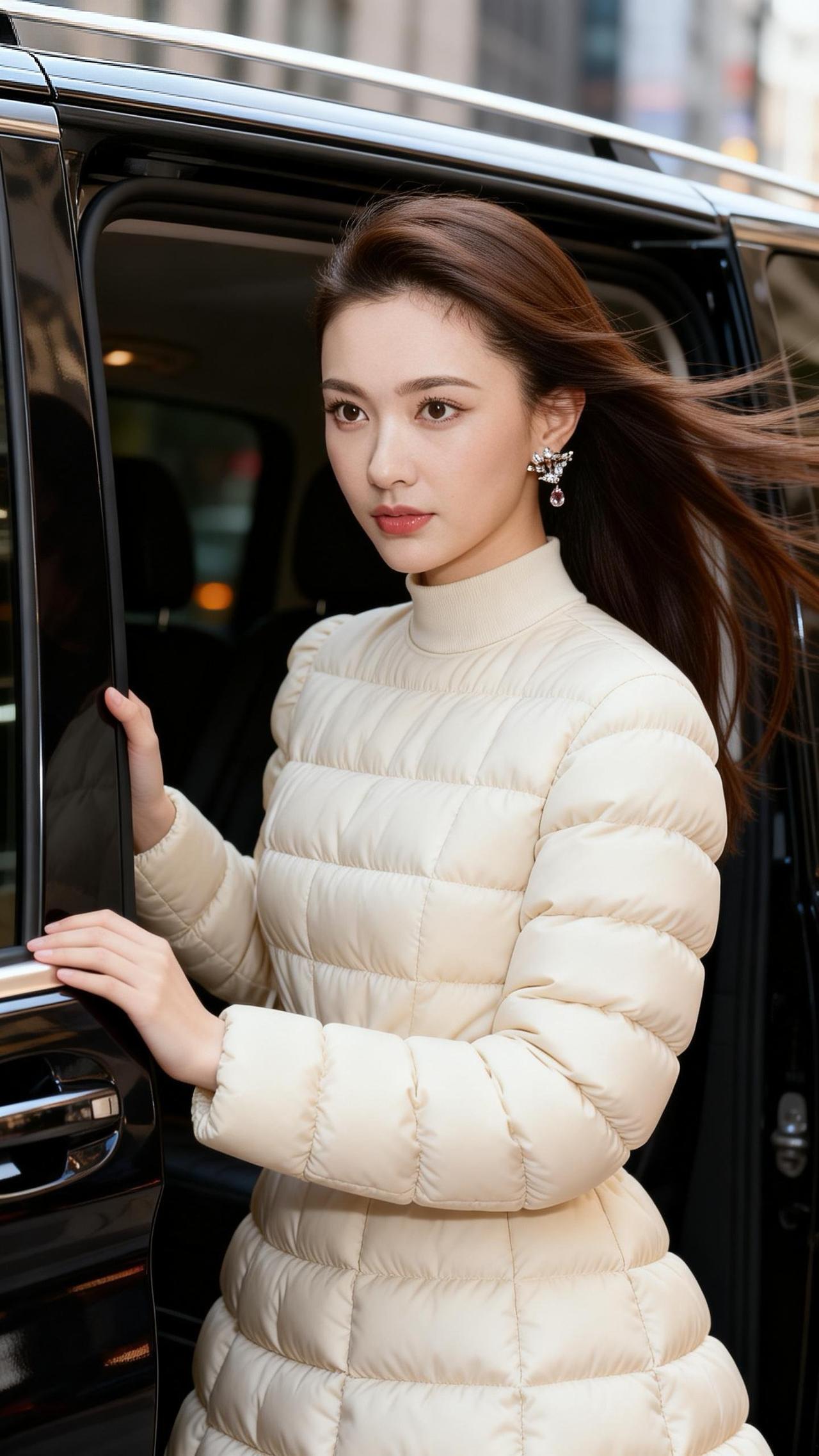 还是有点明星潜质的