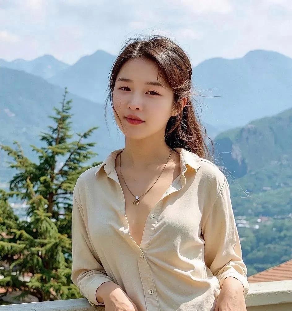 山清水秀好风光，我在阳台拍了张照，美得不像话！????