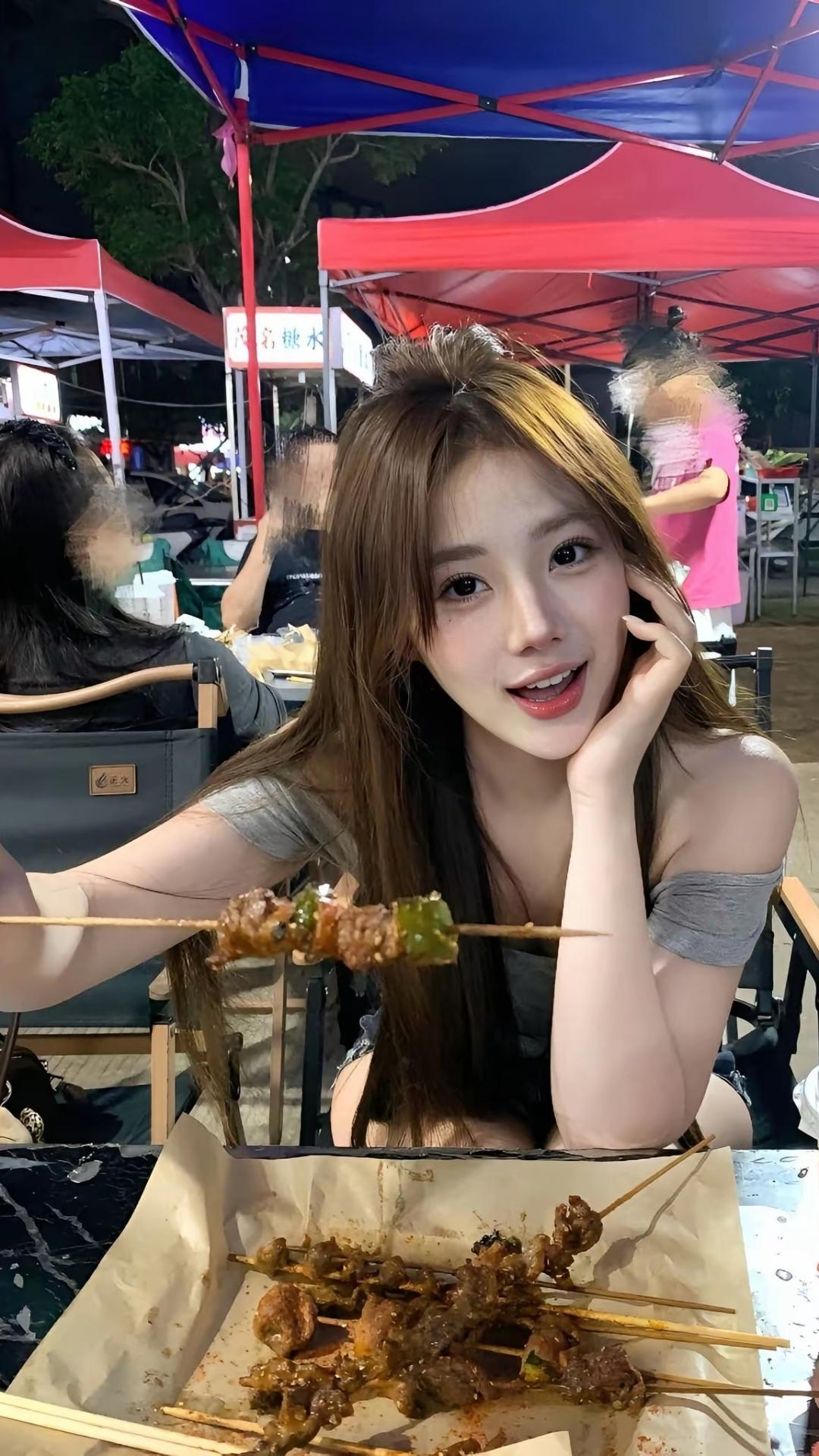 美食是不能被辜负的！美女究竟能有多美分享你见闻过的绝色美人！你心中的美女啥模