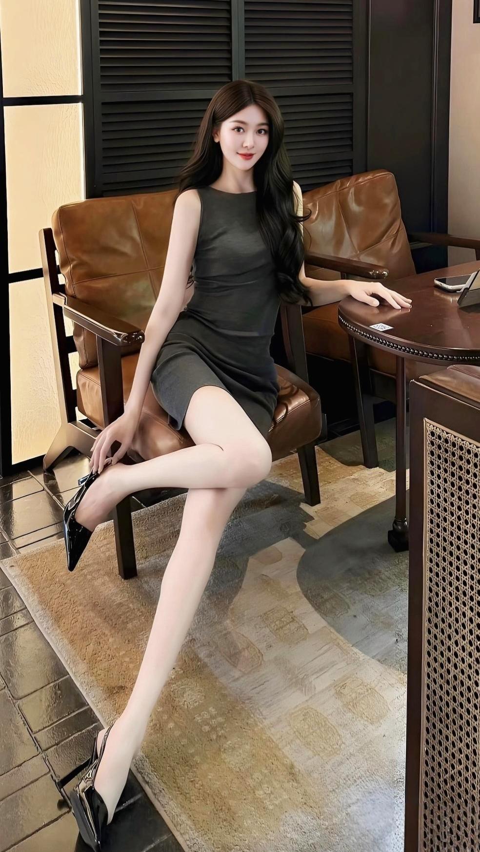 优雅气质，时尚穿搭，自信女神风范！👗👠✨