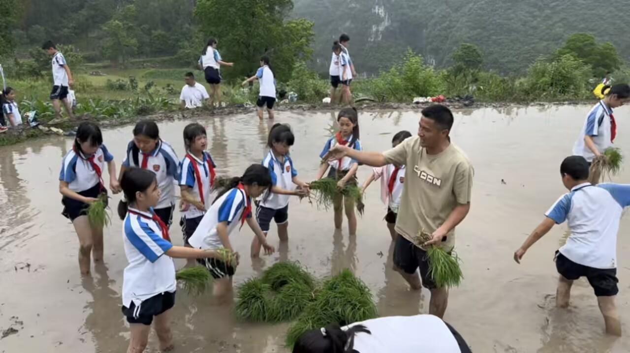 全网刷屏！贵州石阡，一所小学临近六一儿童节时，没有搞什么艺术演出，反而组织孩子们