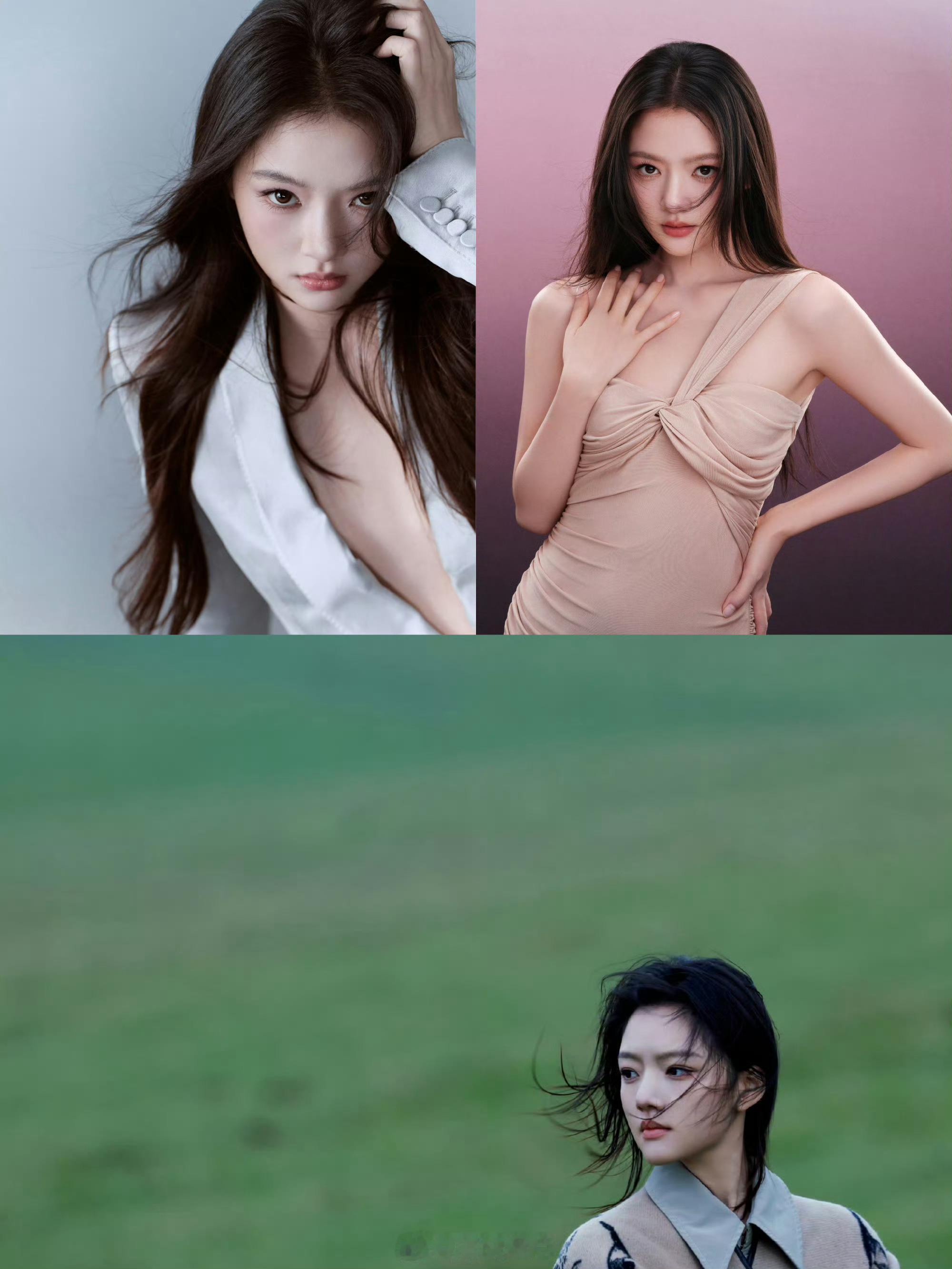 刷到了任敏柿柿如意路透，果然，这才是她。和营业精修图差别还是蛮大的。​​​​