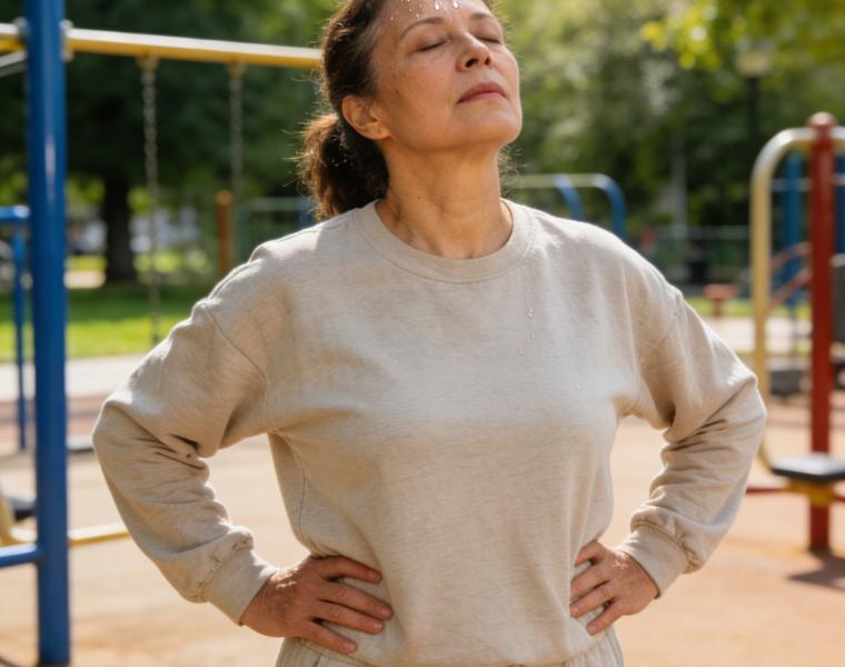 绝经后腰酸乏力很明显，不全是衰老所致，可能是肾气不足了很多人一到绝经后，最先