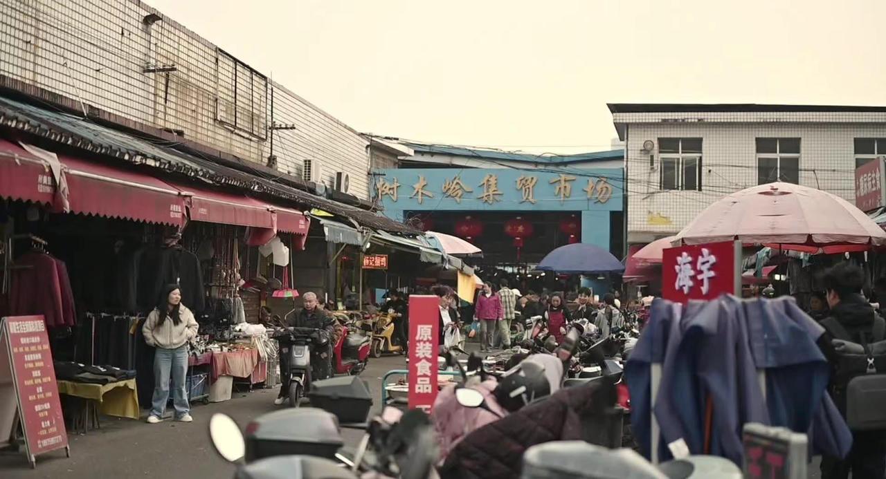 长沙最大的菜市场？在朋友的带领下，我不小心拍到了这段视频。拥挤的人群，缓慢的车