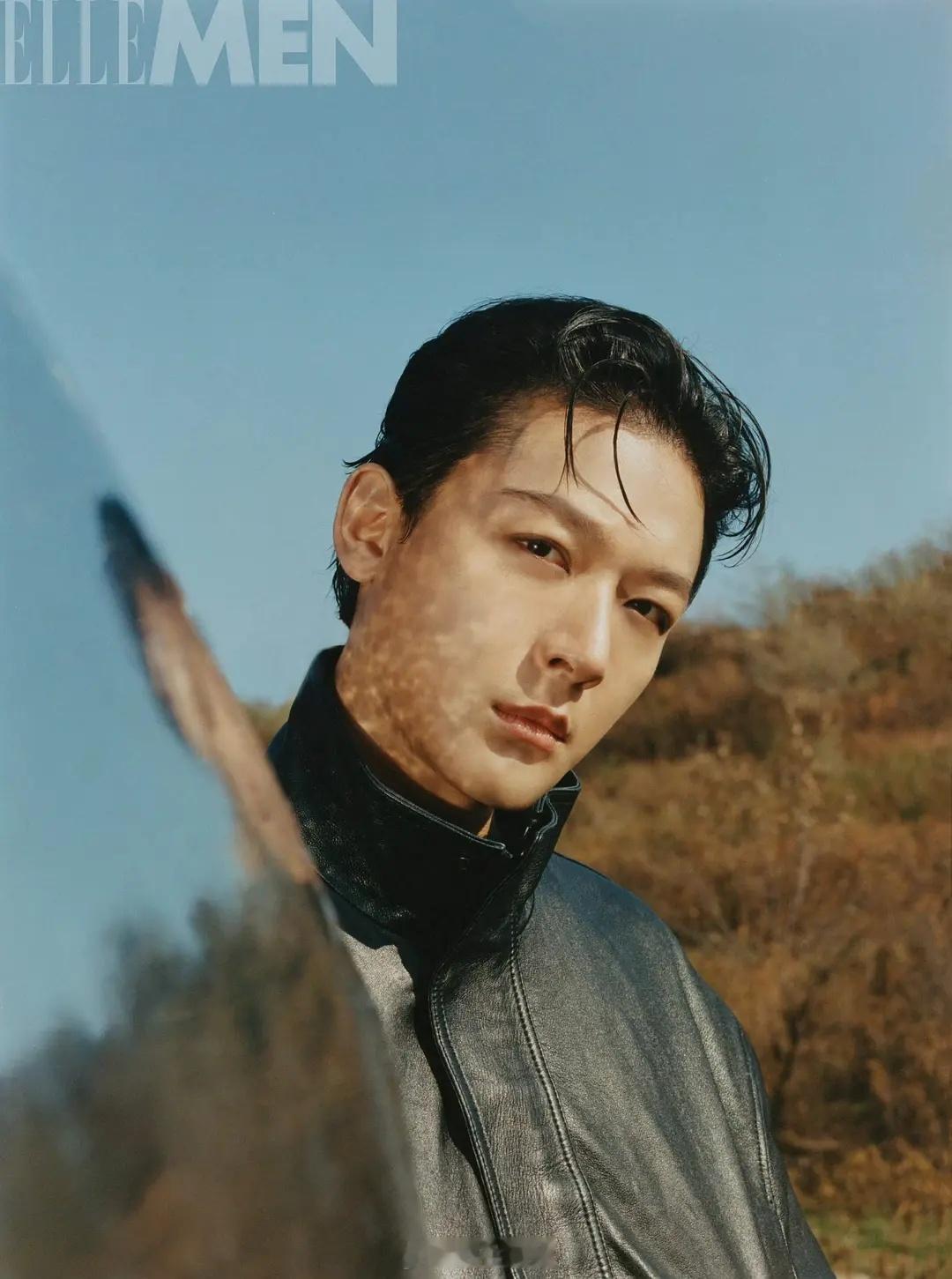 张晚意ELLEMEN封面，拍的怎么样染发怼大头不知道摄影师想体现什么。。