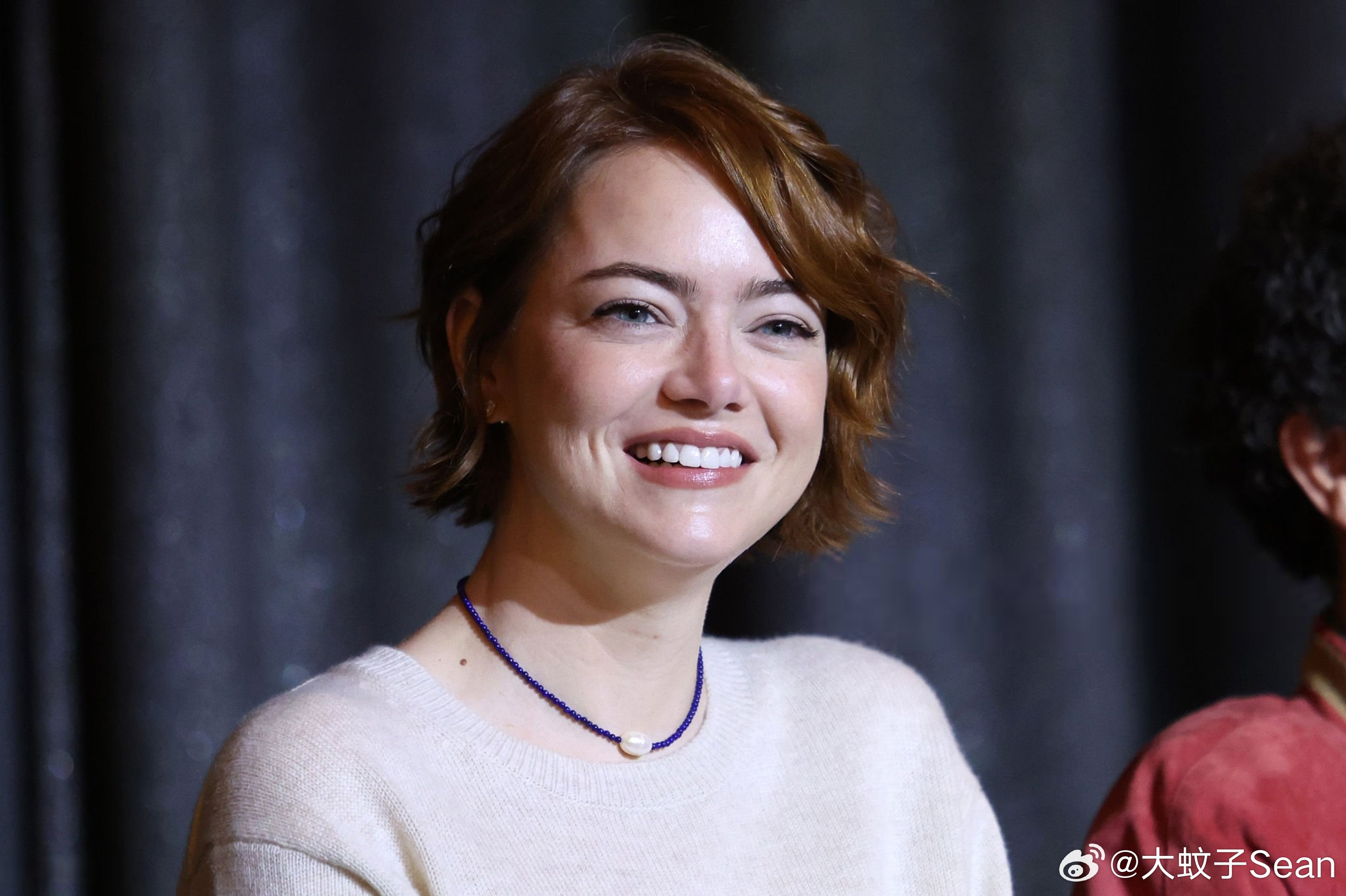 Emmastone艾玛斯通和新片《拯救地球》的主创人员一起在西好莱坞出席了影片