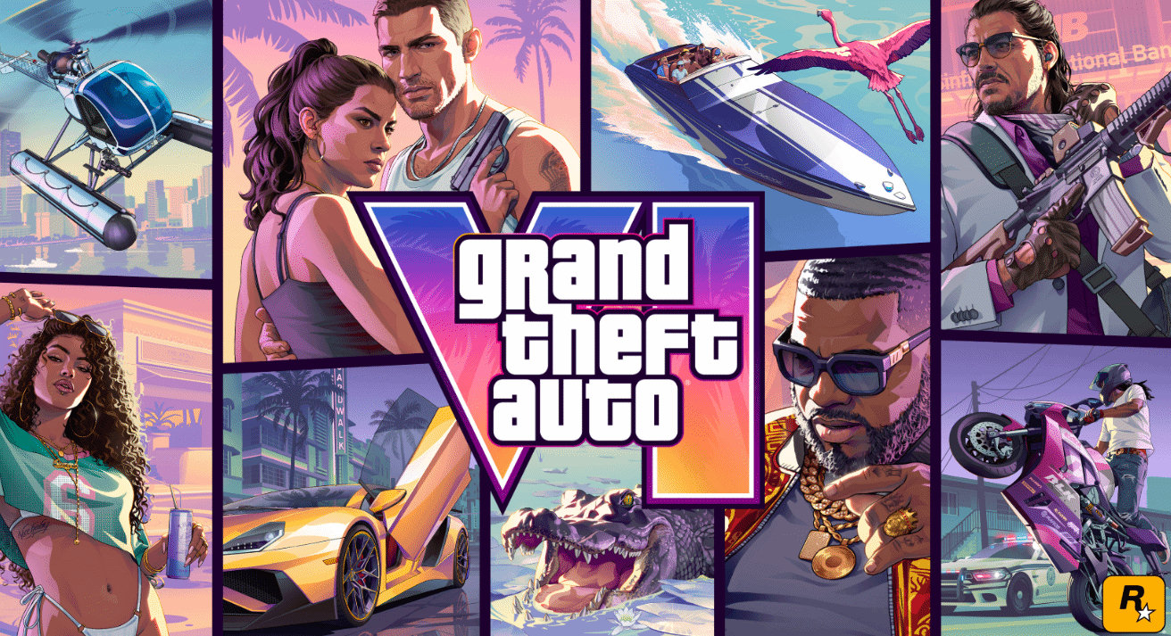 【六星通缉！】据外媒kotaku报道，随着《GTA6》实机内容遭大量泄露，RockstarGames