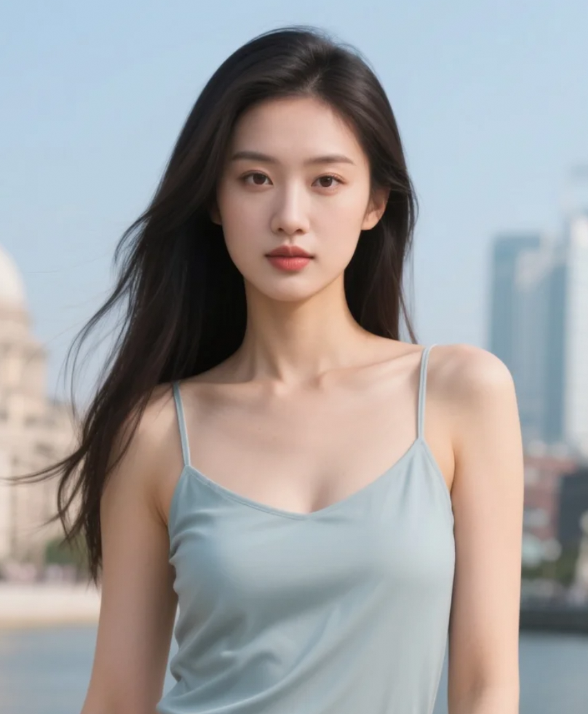 莞尔百媚生，言语皆失色。