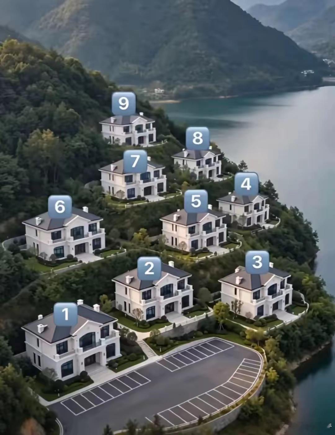给你选择，你会选哪栋别墅？​​​