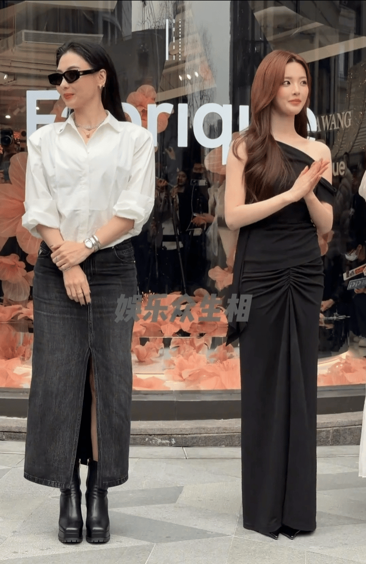 之前一直不懂男人能从胯看出来路上的女人生没生过今天看到张柏芝和杨超越同台大