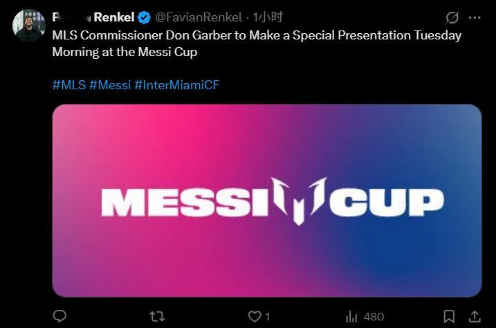 记者FavianRenkel：美职联主席唐·加伯将在当地时间周二（12月9日）