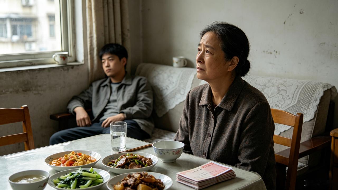 上周儿子回来，问我退休金多少，存款多少，我骗他退休金3400多，存款12万，我还