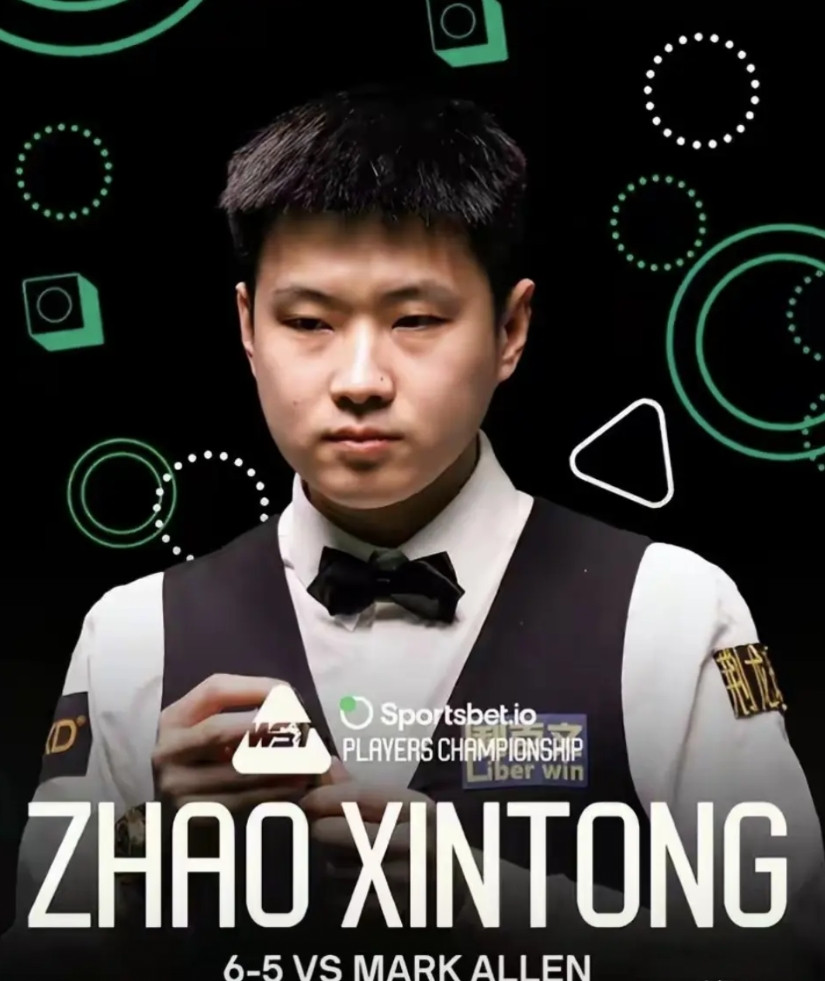 墨菲也好，艾伦也罢，都被赵心童打懵了，都被赵心童打怵了。赵心童和墨菲的四分之一