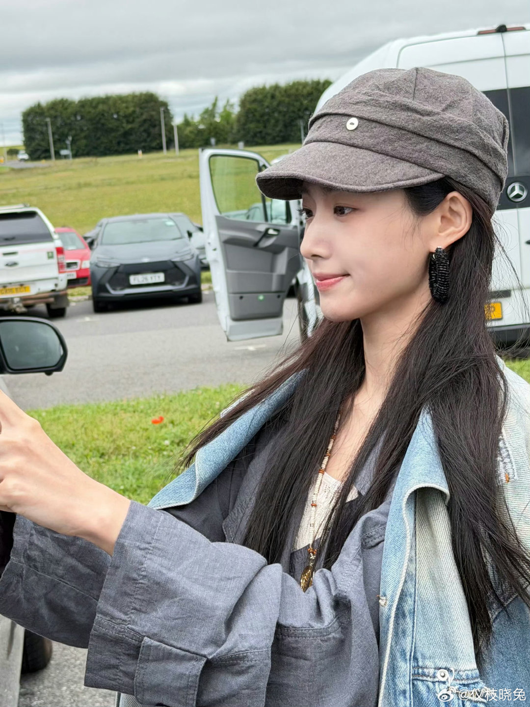 #卢昱晓#旅途抓拍，舒服的状态​